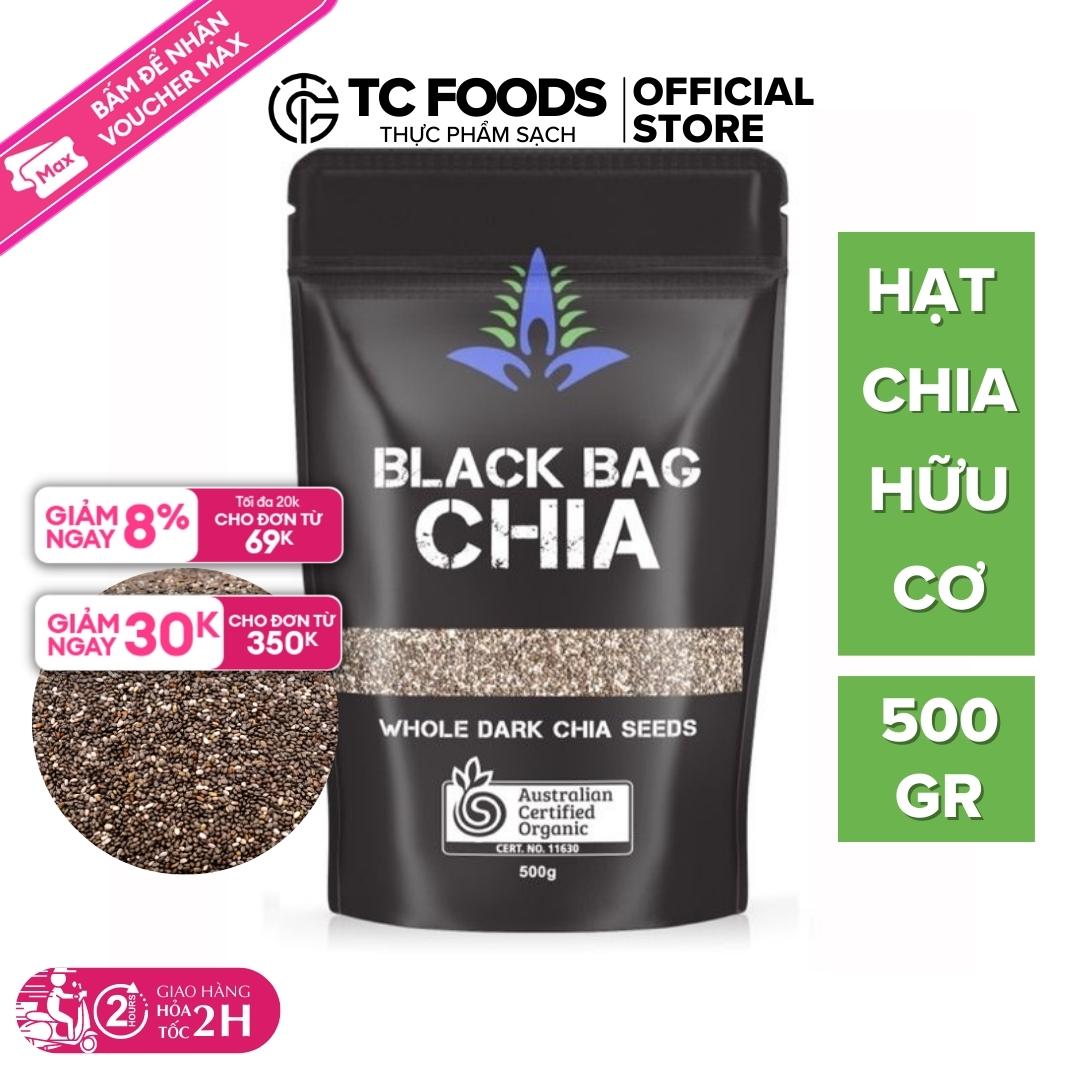 Super foods imported organic 500gr tcfoods black bag switch from black bag