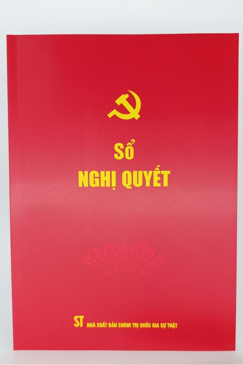 Sách - Sổ nghị quyết - Chính Hãng NXB Chính Trị Quốc gia Sự Thật