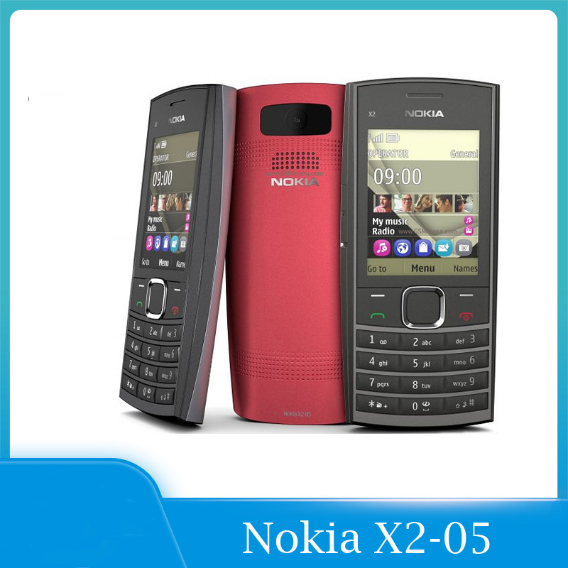 Nokia x2-05 original unlocked gsm/wcdma landline phones