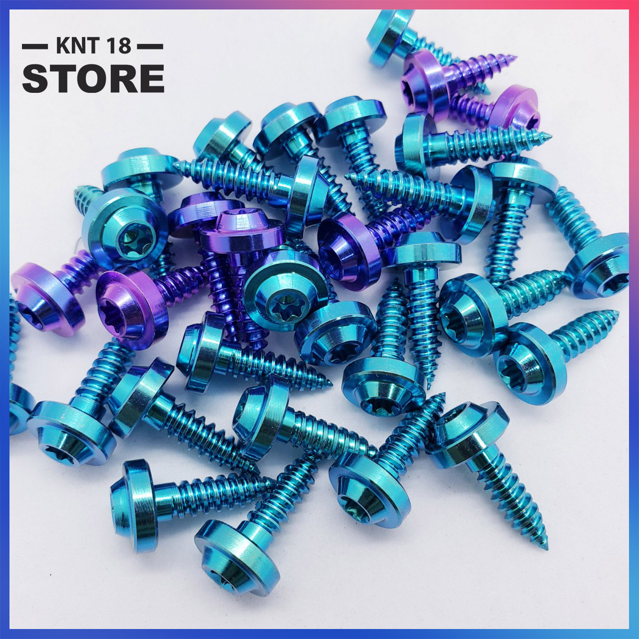 Ốc titan 5li18 gr5 giá rẻ gắn dàn áo xe máy ya pô e xe ga, óc ti tan