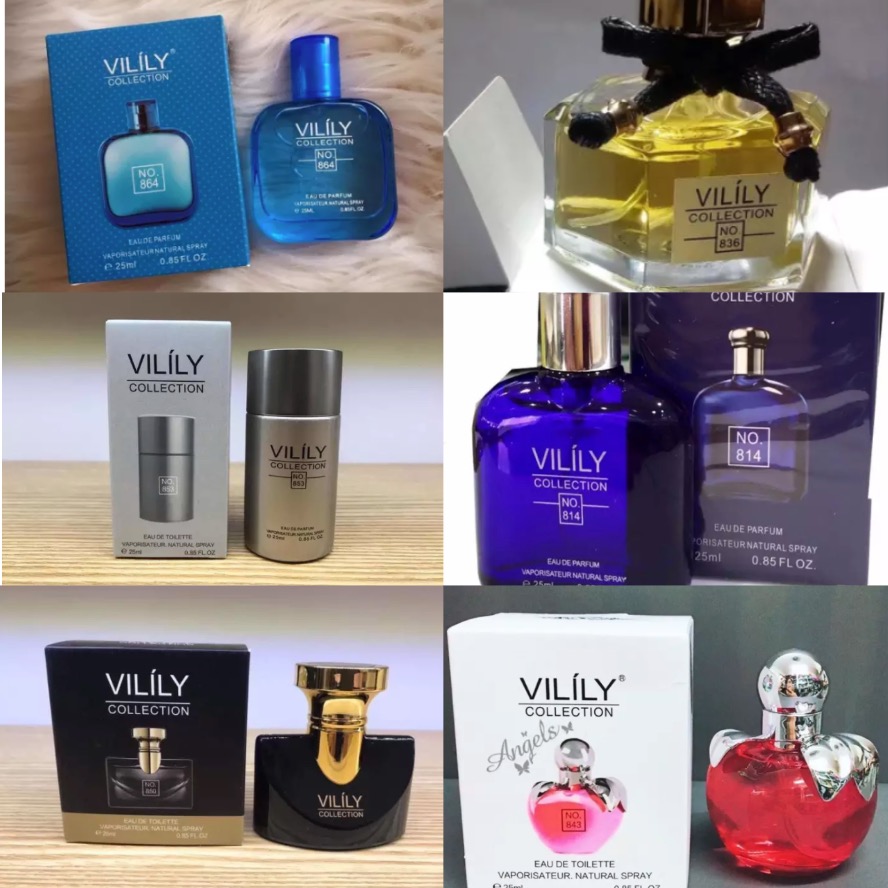 Nước Hoa VILILY 25ml nam & nữ tính mùi thơm dai thơm dài dễ chịu hàng nội địa trung