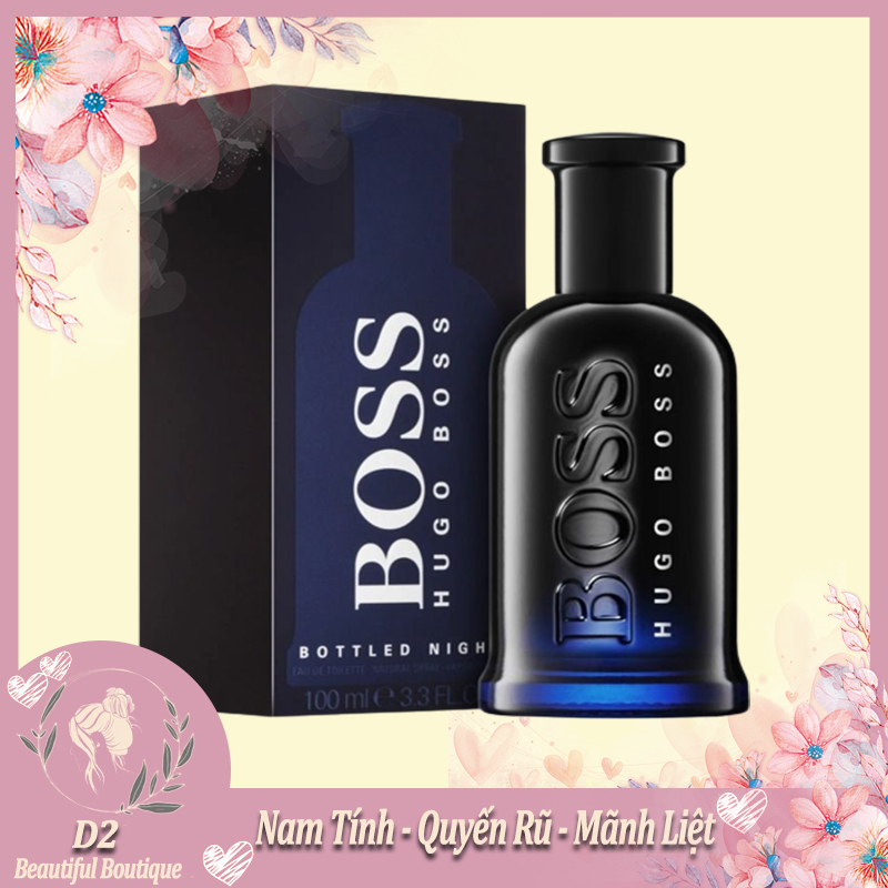 Nước hoa nam hugo boss, boss bottled night edp 100ml