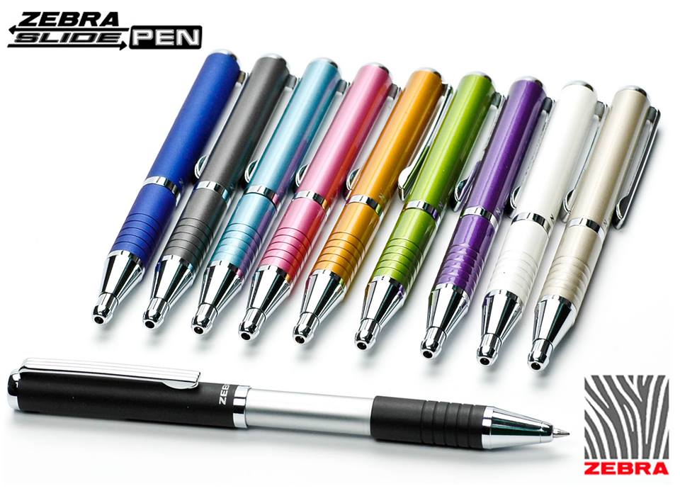 Bút bi trược Zebra BP115 Slide ball point pen