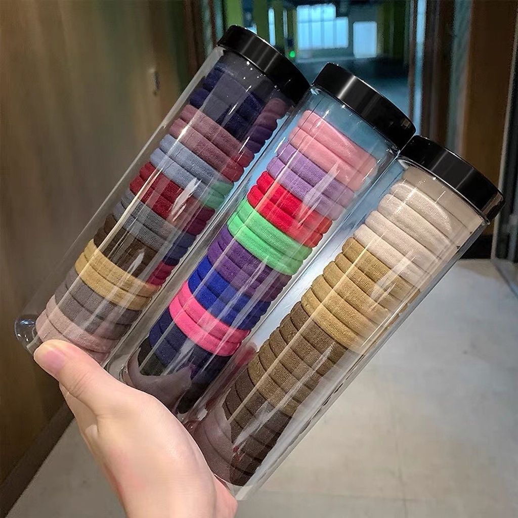 Dây chun buộc tóc ống 20 cái