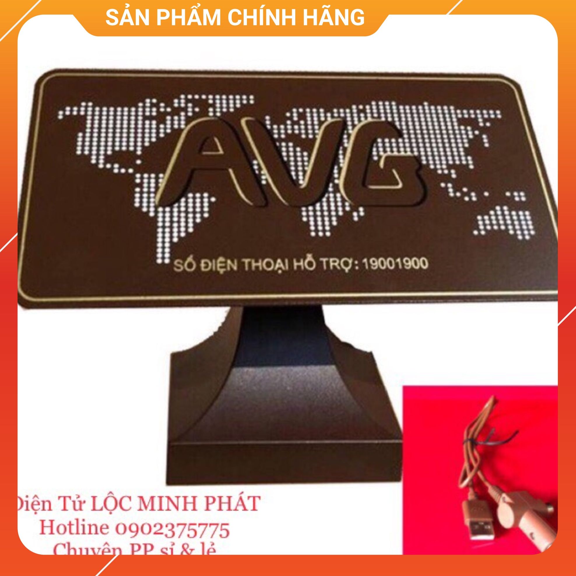 Ăng ten trong nhà ( để bàn ) Chính hãng AVG sử dụng cho tivi tích hợp hoặc đâu thu mặt đất