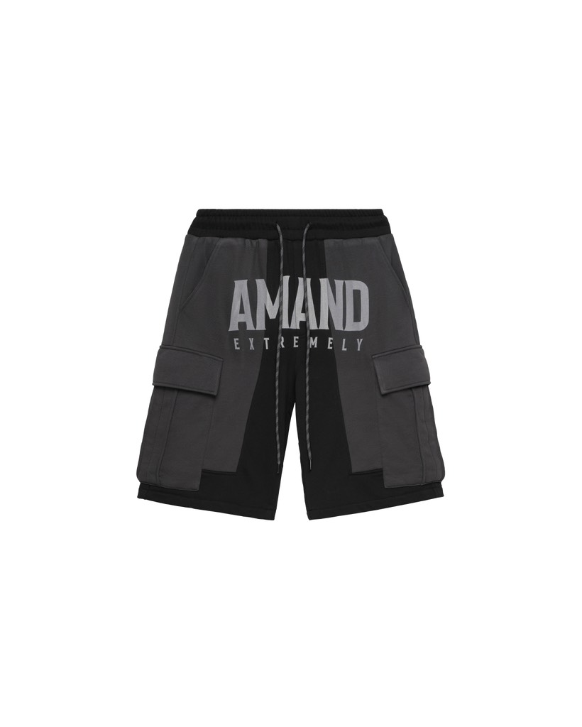 Quần Amand Phantom Short - Black/ Grey