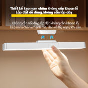 Đèn LED từ tính sạc USB có thể điều chỉnh độ sáng, thích hợp sử dụng cho bàn học và được trang bị kèm điều khiển từ xa