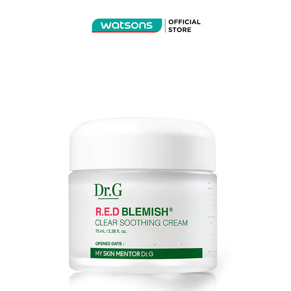 Kem dưỡng dr.g r.e.d blemish clear soothing cream 70ml