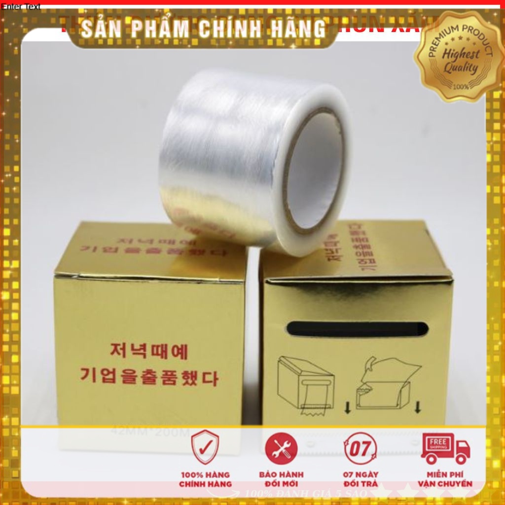 Cuộn nilong ủ tê mỏng và lớn dcpx-nta hàn quốc, dụng cụ phun xăm thẩm mỹ