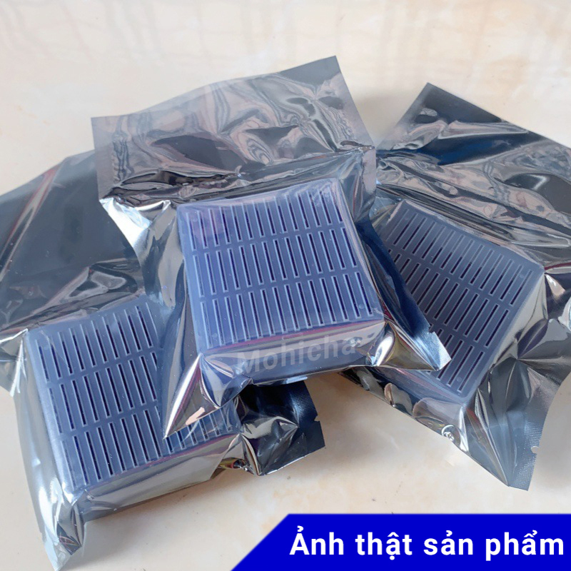 Hạt hút ẩm hộp 50g Silica Gel đổi màu hút ẩm nhanh, có thể tái sử dụng nhiều lần
