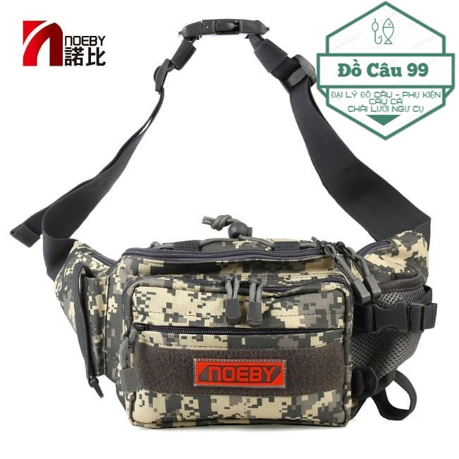 Túi đựng đồ câu lure noeby - túi đeo hông đi phượt dã ngoại - túi đựng đồ câu noeby mini pocket - đeo hông