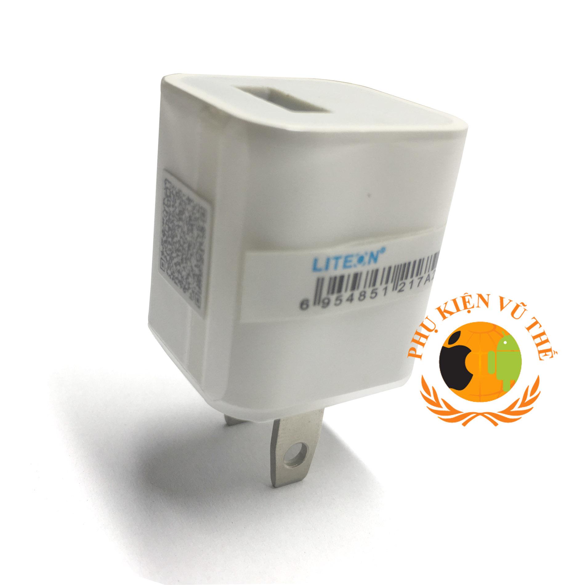 Cốc sạc củ sạc liteon iphone zin main chuẩn điện 1a cho các dòng iphone ipad