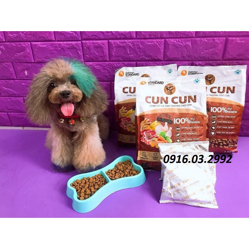 Thức Ăn Cho Chó Cuncun [1,5Kg]