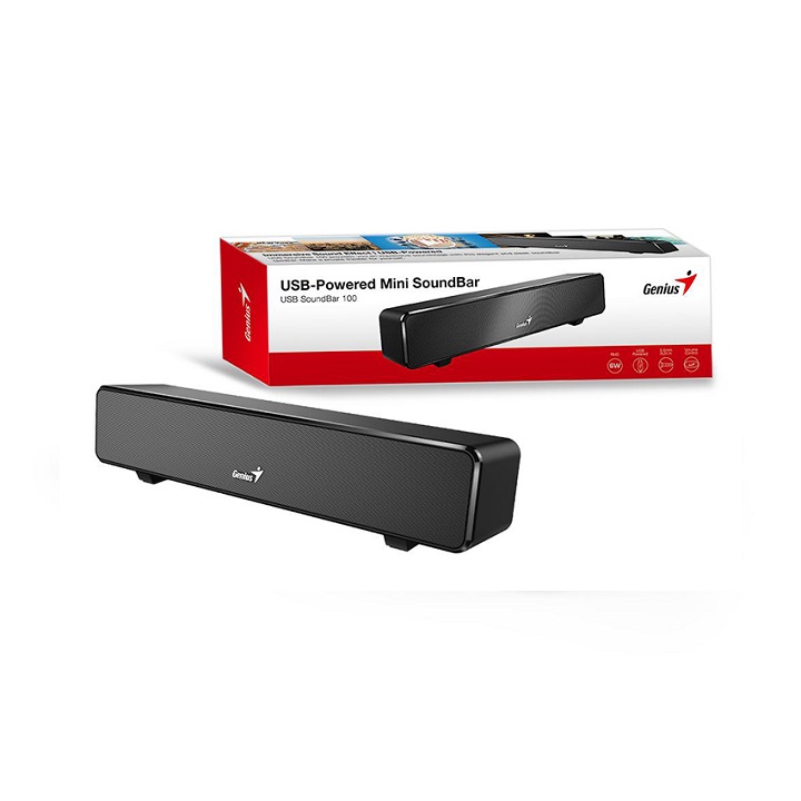 Loa soundbar genius 100 kết nối tv,máy tính chính hãng