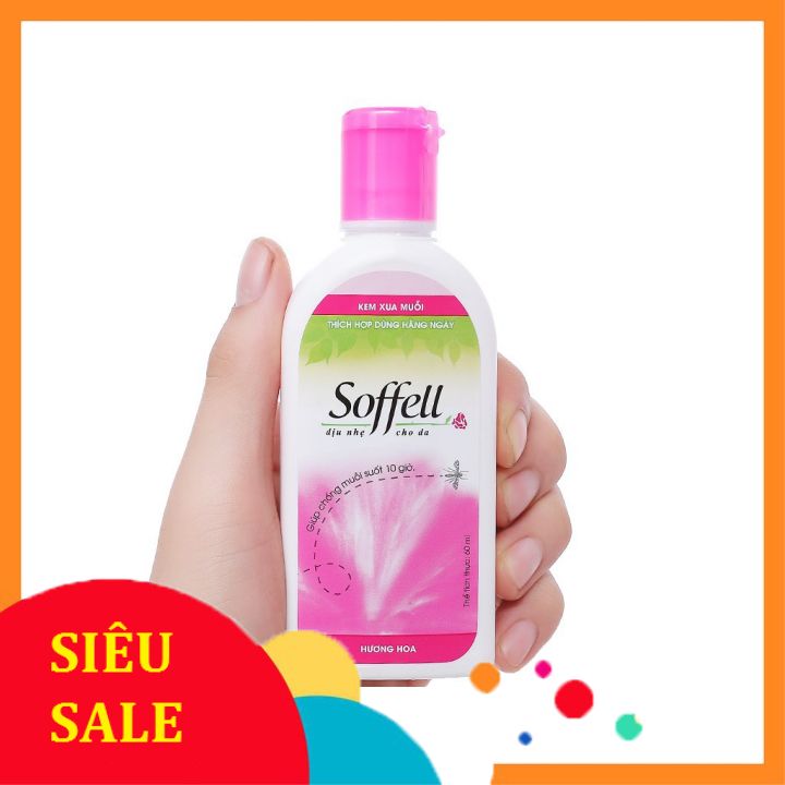 Kem xua muỗi Soffell 60ml