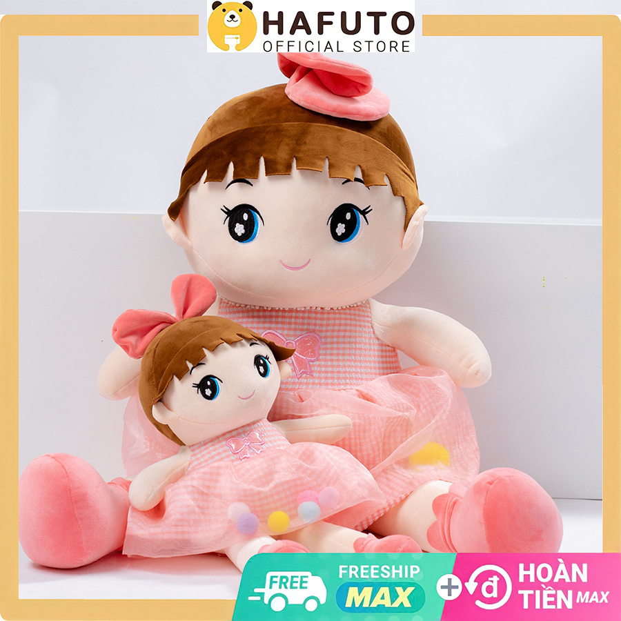 Gấu bông búp bê bòn bon cao cấp hafuto