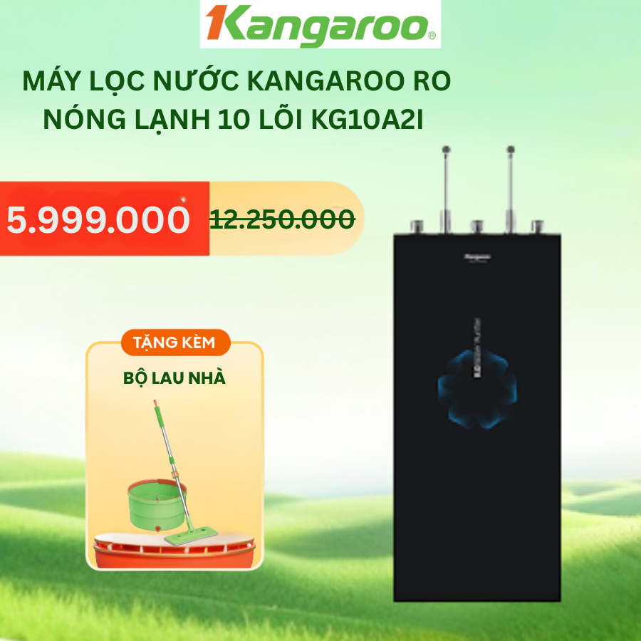 [MIỄN PHÍ LẮP ĐẶT] Máy Lọc Nước KANGAROO RO Nóng Lạnh INFINITY KG10A2I