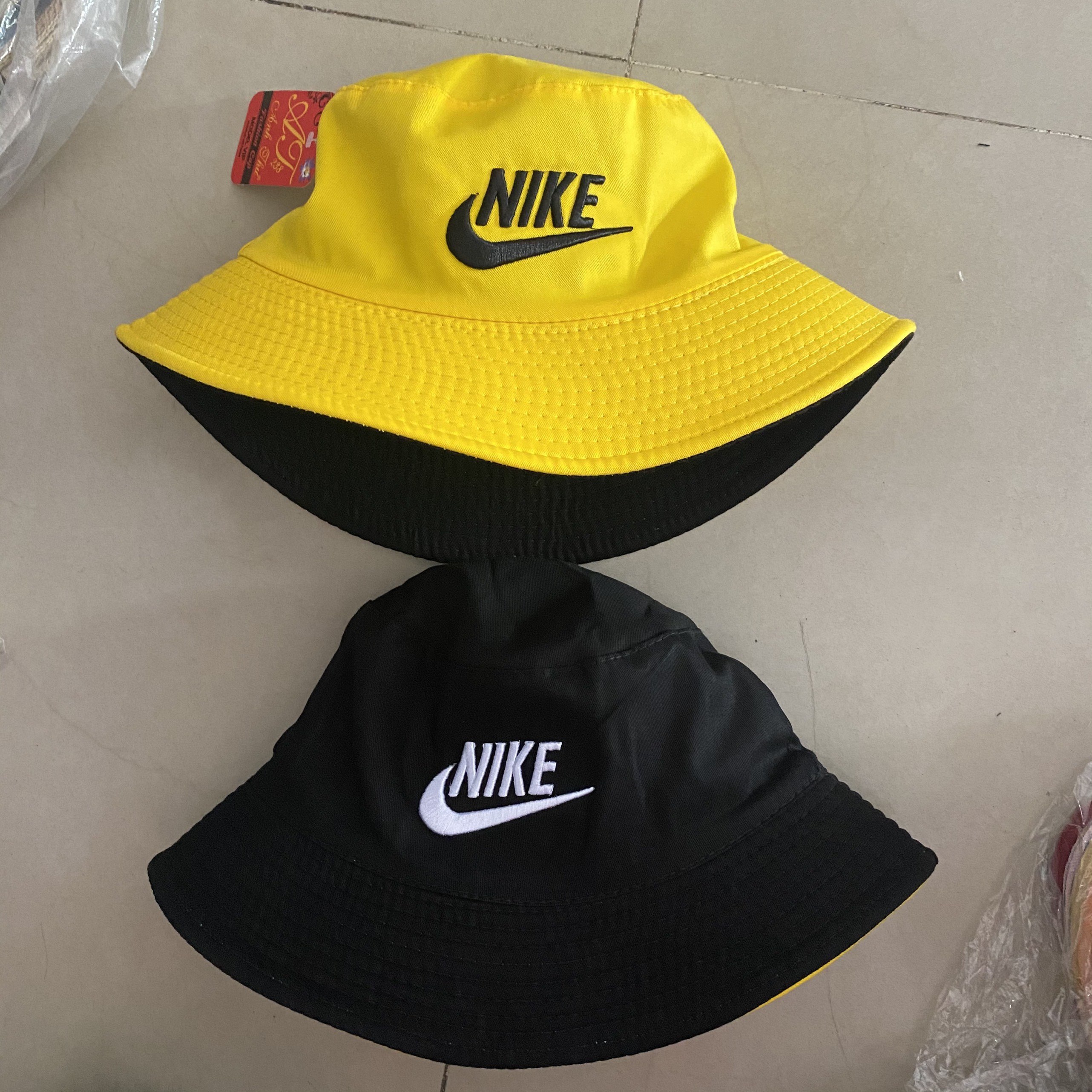 NÓN BUCKET CAO CẤP THÊU LOGO KIỂU THỜI TRANG SIÊU NGẦU - MŨ BUCKET - NÓN BO - MŨ TRÒN NAM NỮ SIÊU NGẦU