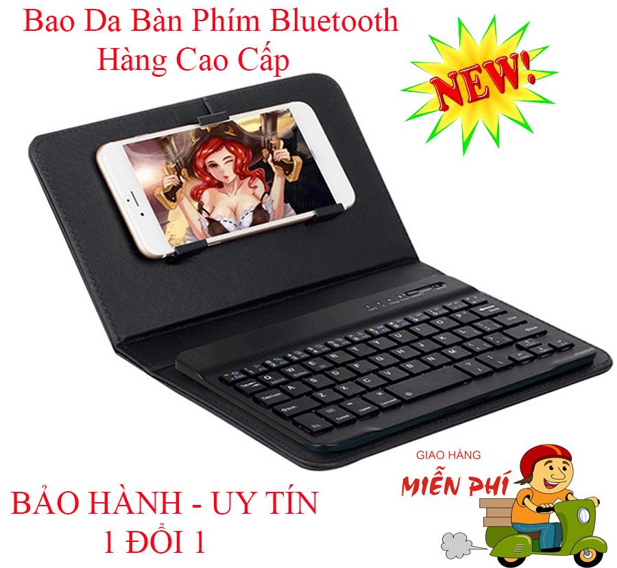 Bàn phím kết nối bluetooth không dây, bàn phím cho điện thoại cảm ứng - bao da điện thoại kèm bàn phím bao da bàn phím bluetooth cho smart phone, ipad, máy tính bảng, bảo hành 1 đổi 1 toàn quốc
