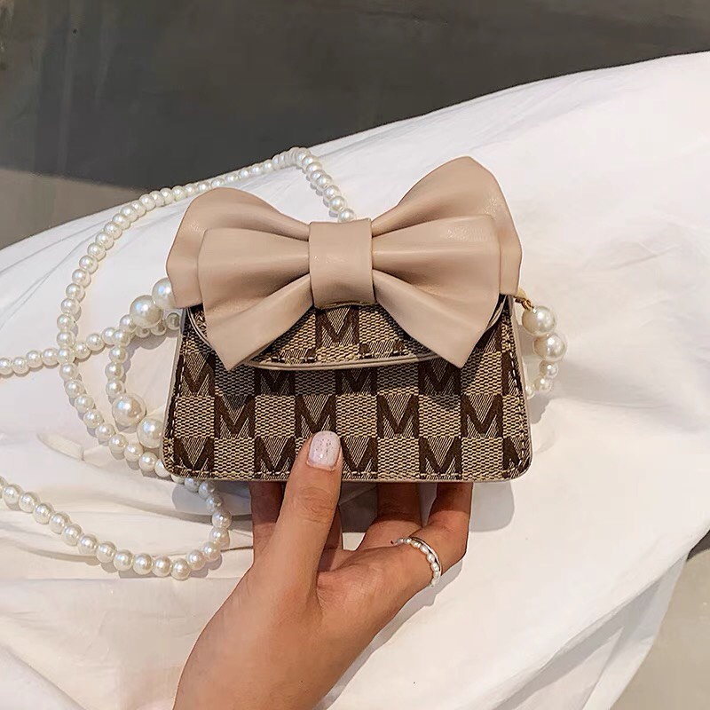 ❤️𝙁𝙍𝙀𝙀𝙎𝙃𝙄𝙋❤️túi xách nữ mini nơ đáng yêu phong cách thời trang wd2132shop tuyển sỉ toàn quốc