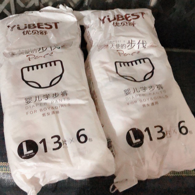 Bỉm YUBEST angel NỘI ĐỊA TRUNG QUỐC DÁN QUẦN S90/L84/XL78/XXL72