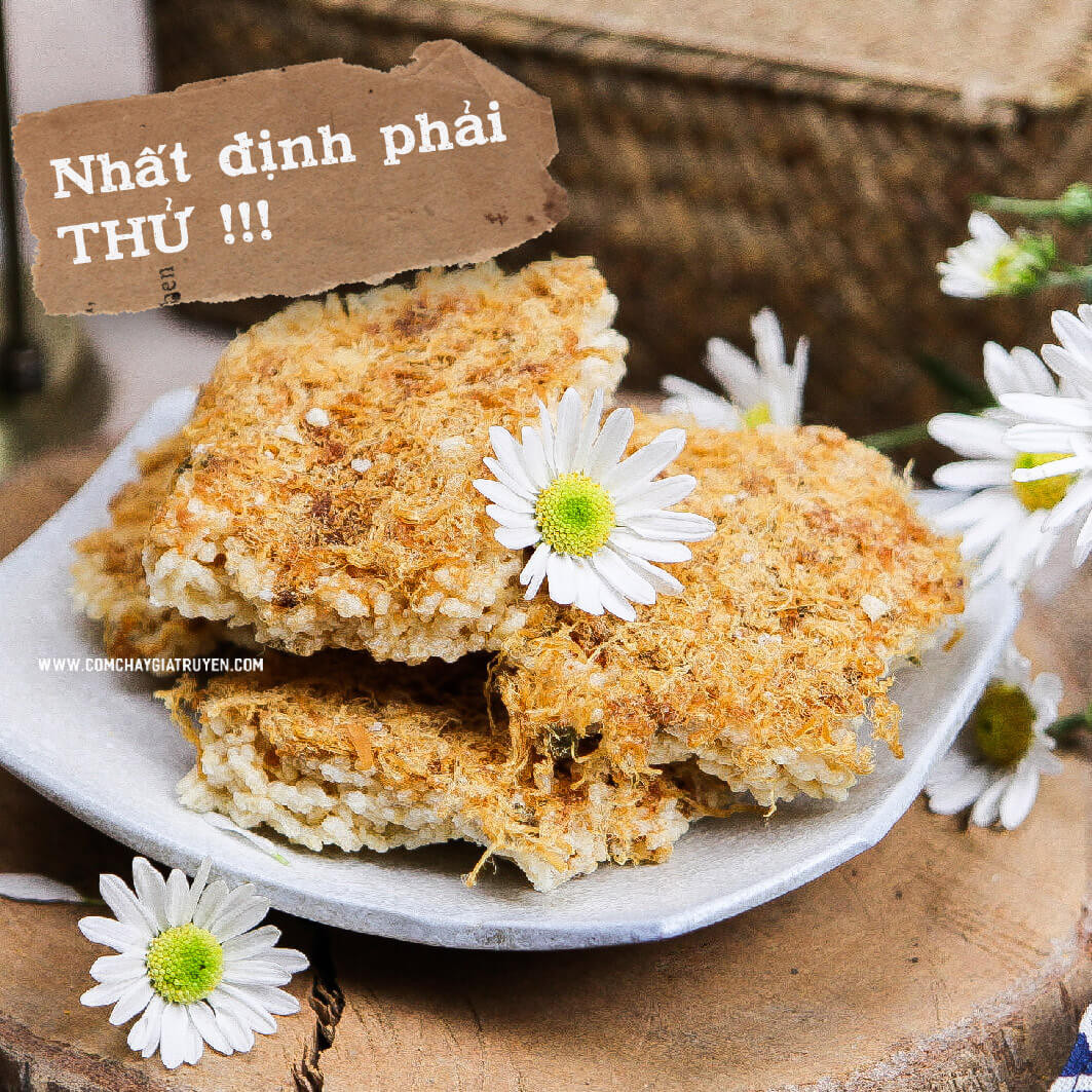 Cơm cháy chà bông Sài Gòn truyền thống - 450gr