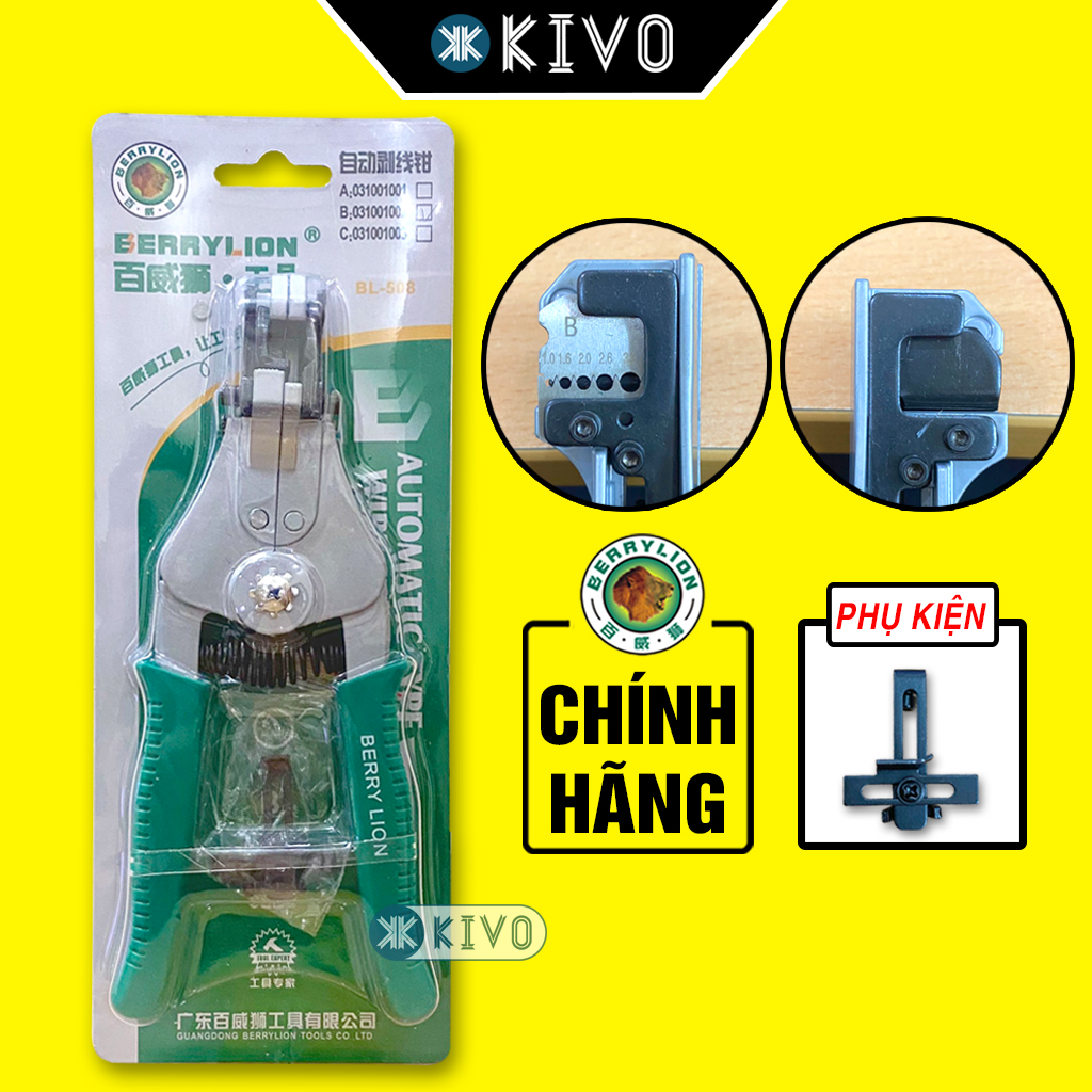 Kìm Tuốt Dây Điện Dây Cáp Dân Dụng Nội Địa Trung Quốc- Kềm Kiềm Tuốt Dây Điện Dân Dụng Giá Rẻ- Kivo