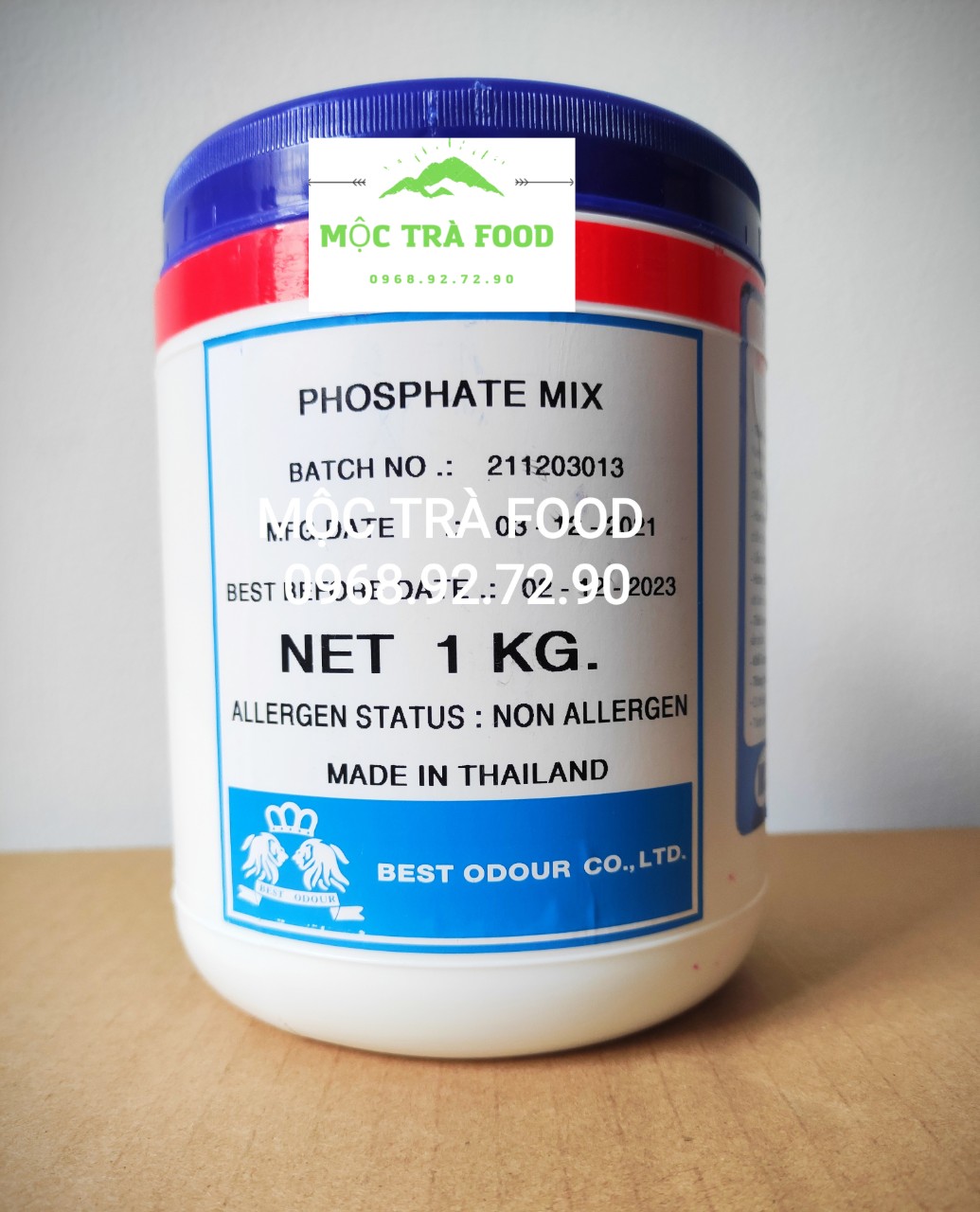 Phosphatemix Phụ Gia Tạo Giòn Dai Dùng Cho Giò Chả, Pate, Xúc Xích, Thịt