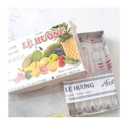 Ấp xanh Lệ Hương Hộp 12 ống