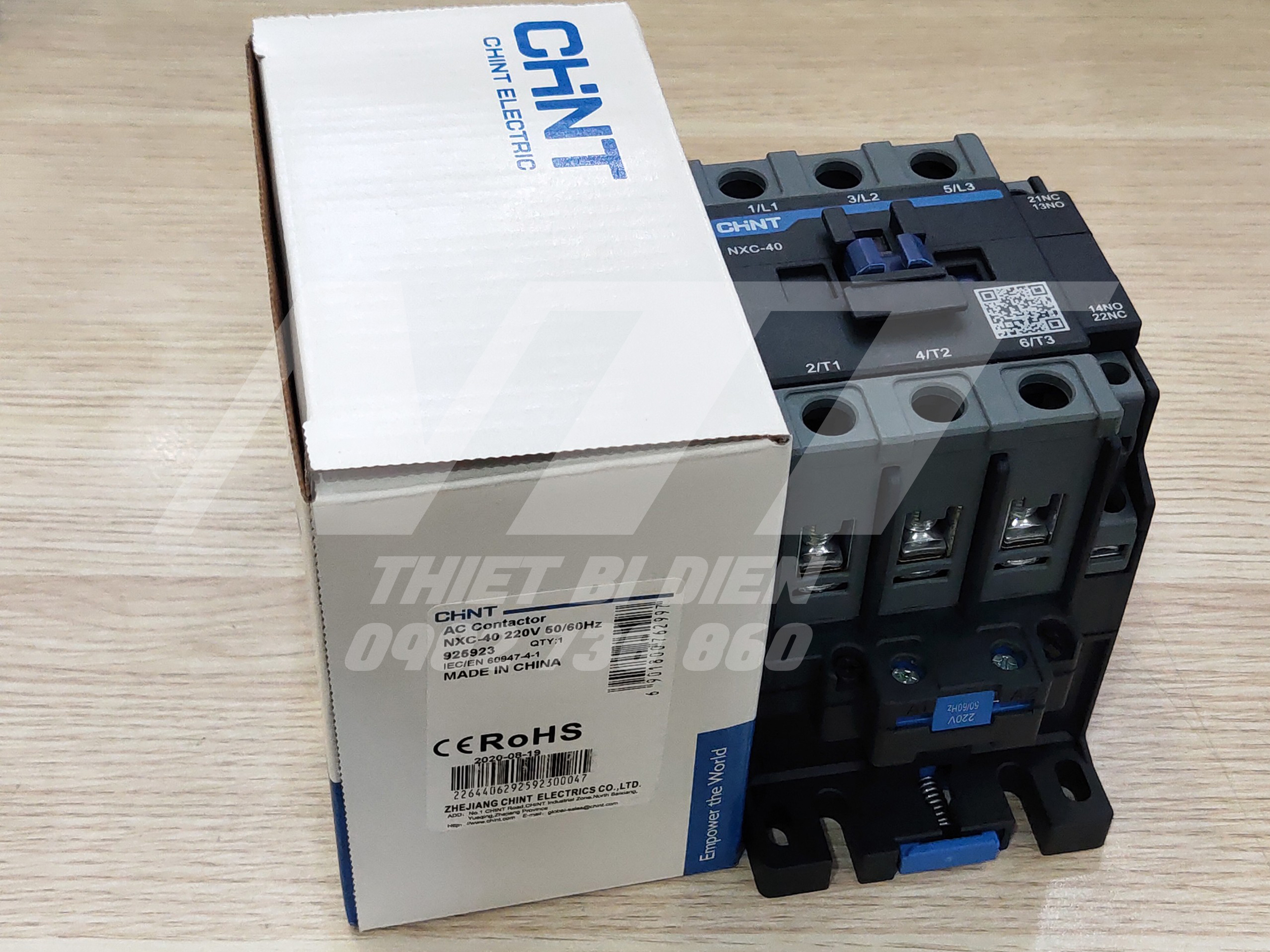Contactor khởi động từ 40a nxc-40 chint
