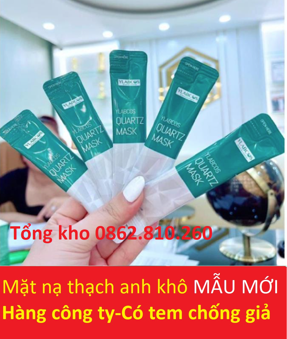 Mặt nạ ngủ thạch anh khô Crystal rose mask dr lacir drlcir