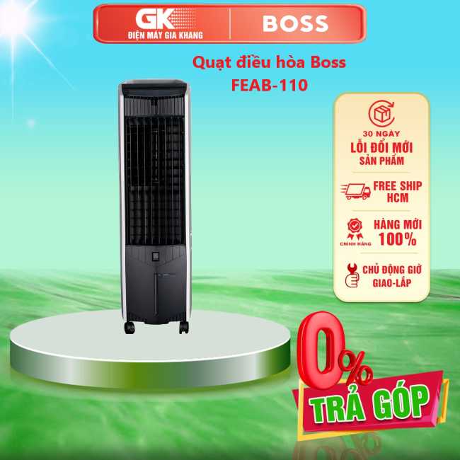 Quạt điều hòa boss feab-110 - giao toàn quốc - freeship hcm