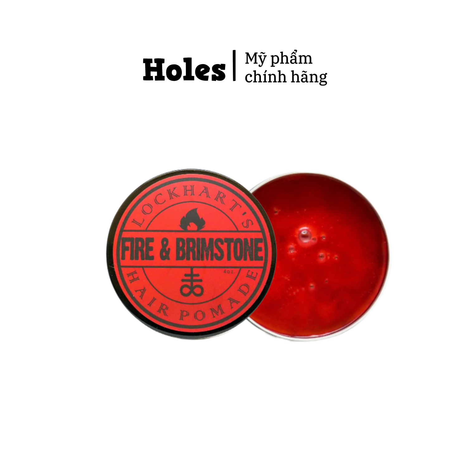 Lockhart's Fire & Brimstone Heavy Hold Pomade