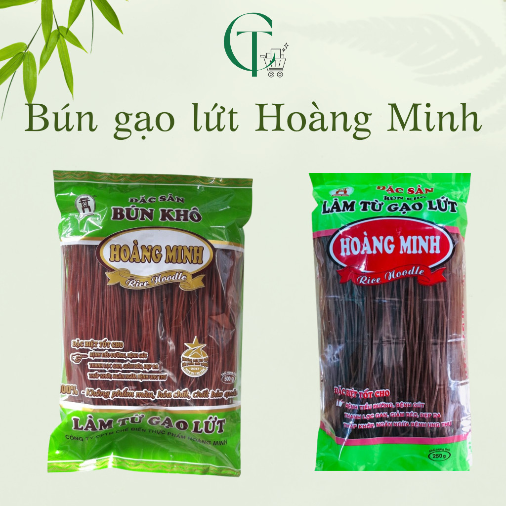 Bún khô làm từ Gạo Lứt Hoàng Minh