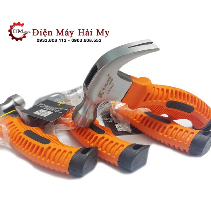 Búa mini nguyên khối kapusi, trọng lượng 250g - búa đa năng, búa nhổ đinh, búa đóng đinh 250g - búa nhỏ cầm tay tiên lợi - hải my store