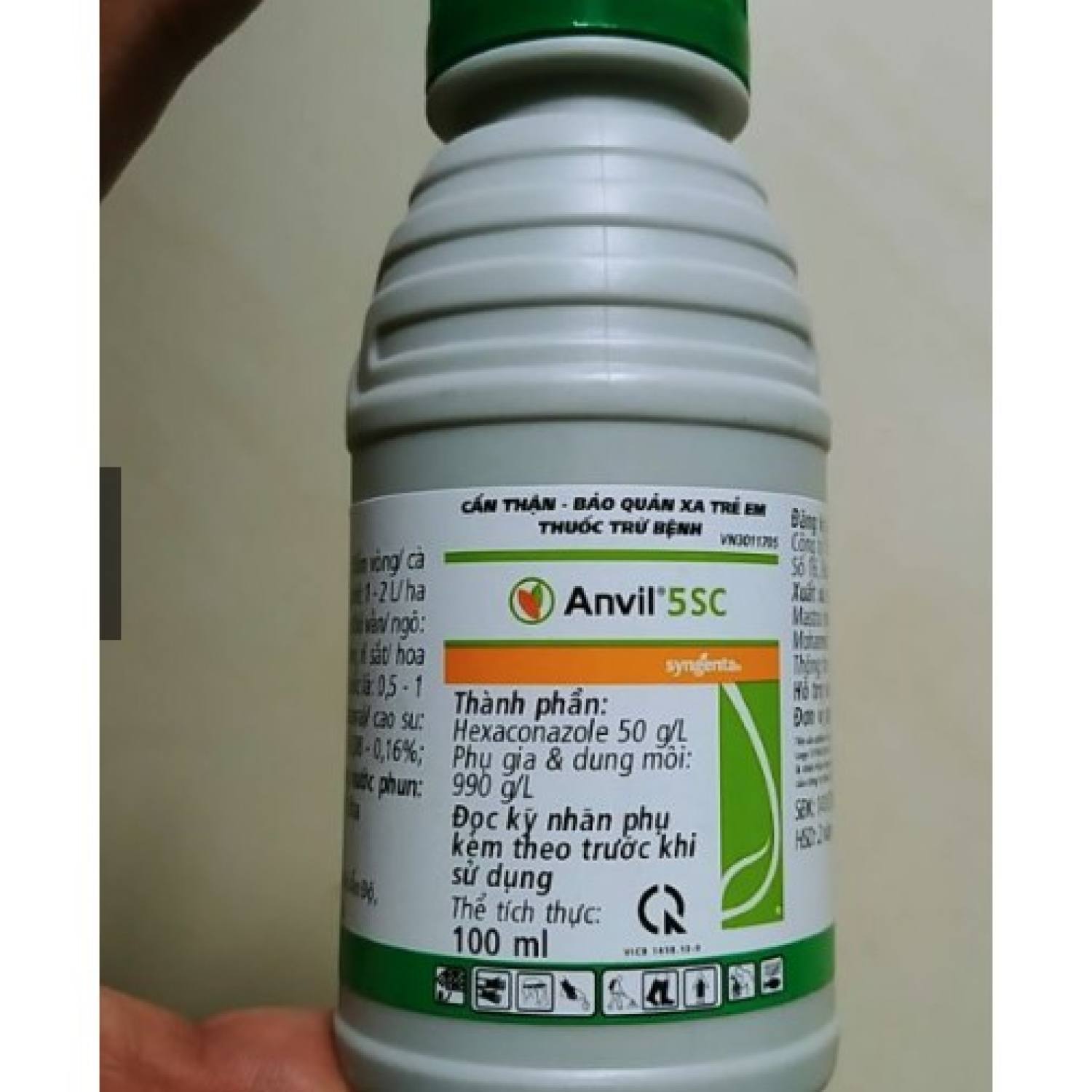 Anvil 100ml - đặc tɾị phấn trắng, vàng lá, gỉ sắt trên hoa hồng và các loại hoa cây cảnh