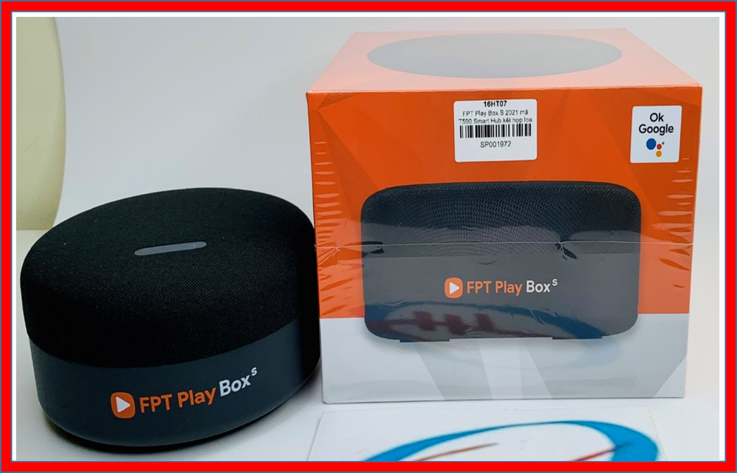 FPT Play Box S 2021 mã T590/S500/S550/T550 Smart Home Smart hub điều khiển giọng nói không chạm hands free Android tv box Fpt và loa