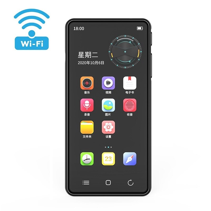 Máy nghe nhạc trực tuyến MP3 RUIZU H8 Màn hình cảm ứng Kết nối Wifi Bluetooth Dung lượng 8GB