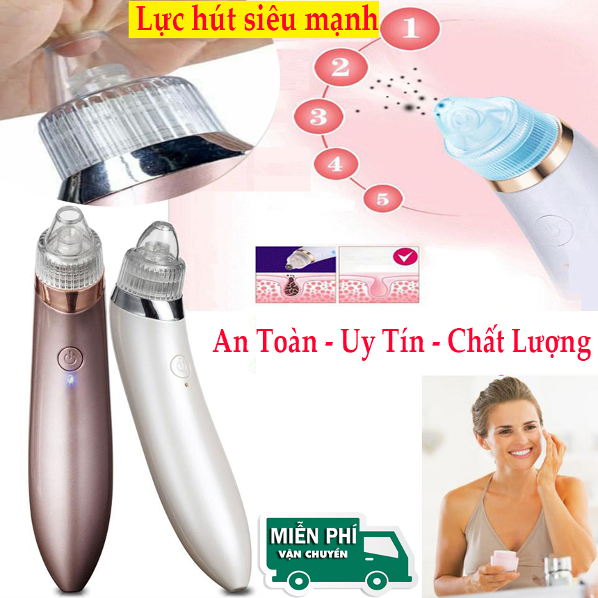 Máy Hút Mụn Philips - Máy Hút Mụn Sử Dụng Pin an toàn tiện dụng - Hút mụn đầu đen cám mụn bọc...Nhẹ Nhàng Êm Ái Dễ Sử Dụng Không Gây tổn Thương Da Bảo hành 1 đổi 1