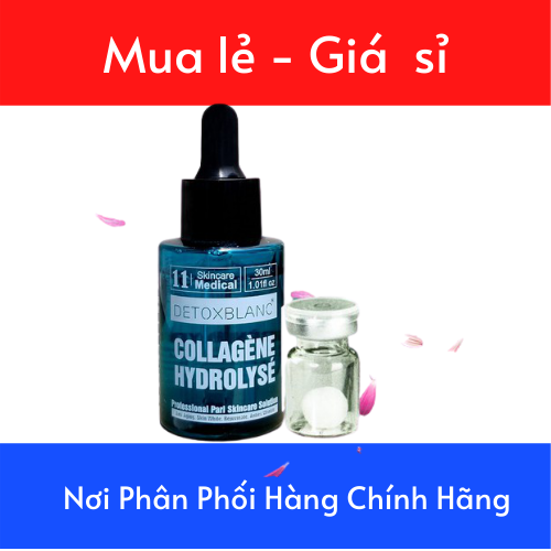 [HCM]Serum Collagen Detox Blanc - Dưỡng Trắng Chống Lão Hoá Detox Blanc Serum (Mẫu Mới) - Giúp Dưỡng Trắng Da Ngừa Thâm Nám Hiệu Quả