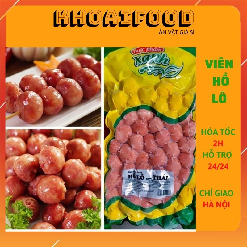 Xúc xích hồ lô thái tuổi thơ ăn vặt thả lẩu viên chiên