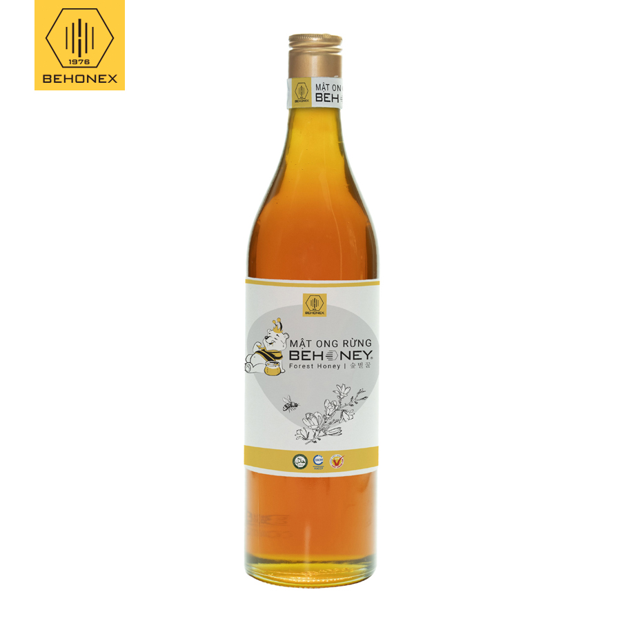 Mật ong rừng bear 600ml