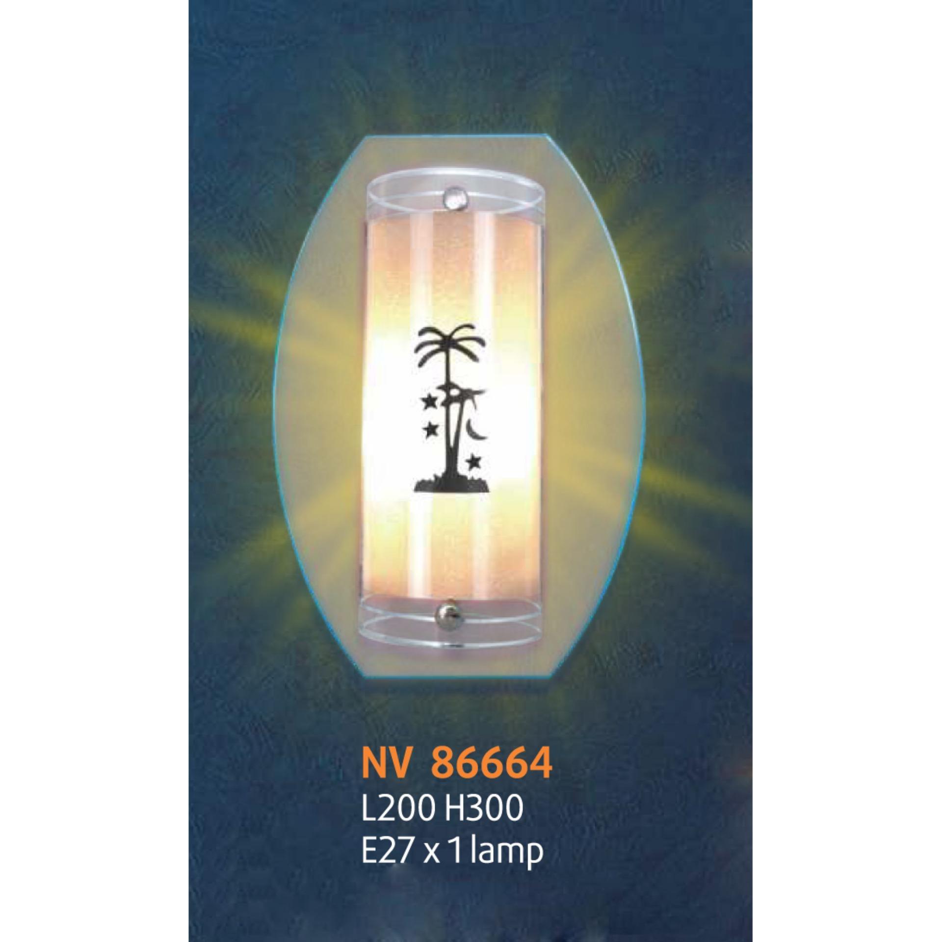 Đèn trang trí treo tường - vách tường nghệ thuật Netviet NV86664