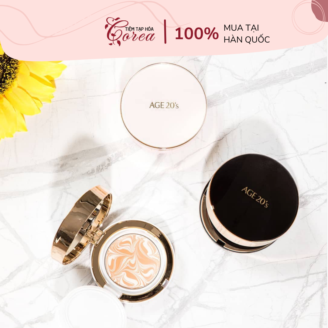 Phấn tươi dưỡng da AGE 20's Signature Essence Cover Pact