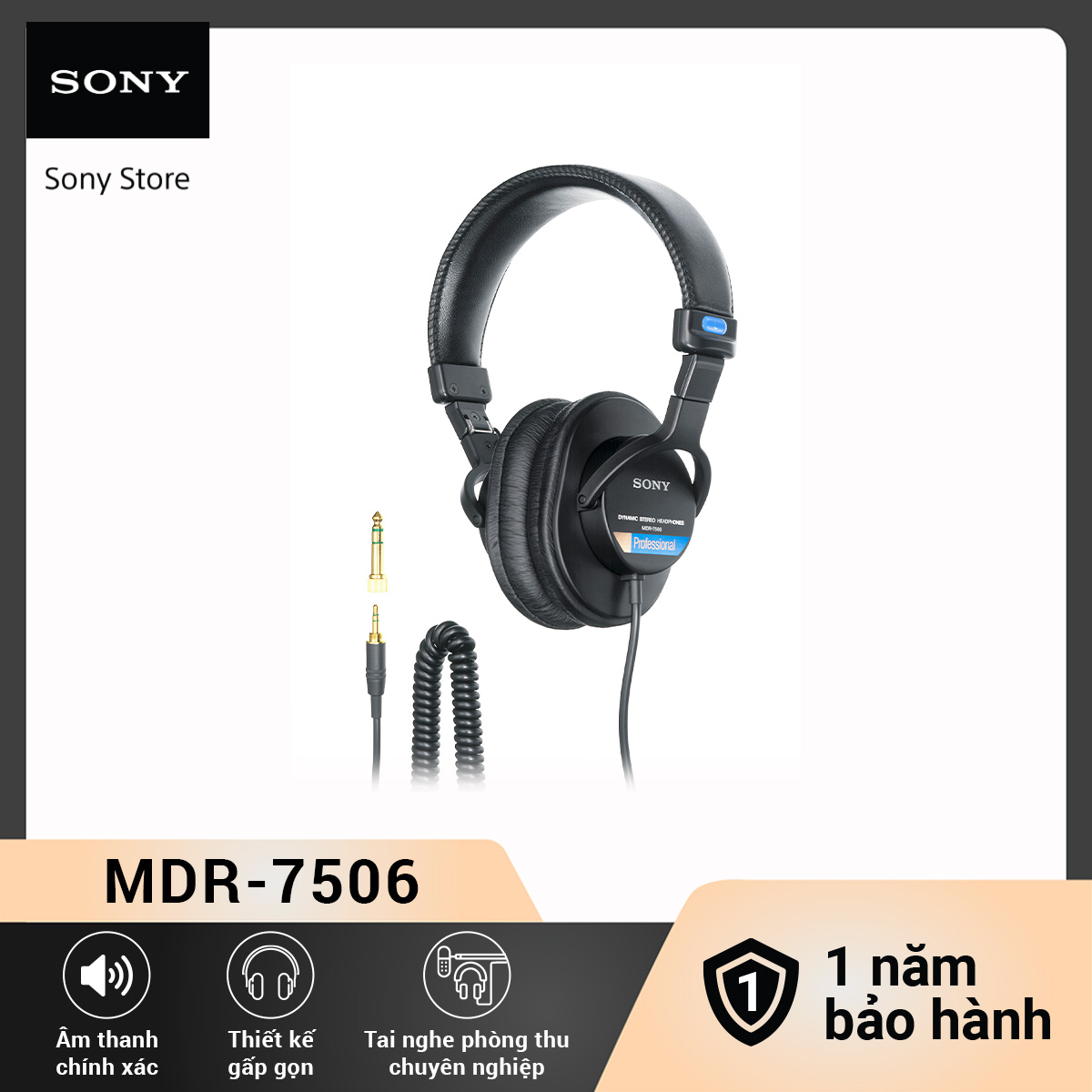 Tai nghe chuyên nghiệp sony mdr-7506