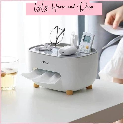 Hộp đựng giấy ăn để bàn ecoco, hộp đựng đồ đa năng hộp đựng khăn giấy ecoco 20cm - hộp nhựa mini để bàn hộp đựng giấy ăn đa năng để bàn ecoco hộp đựng khăn giấy để bàn ecoco đa năng - hàng cao cấp