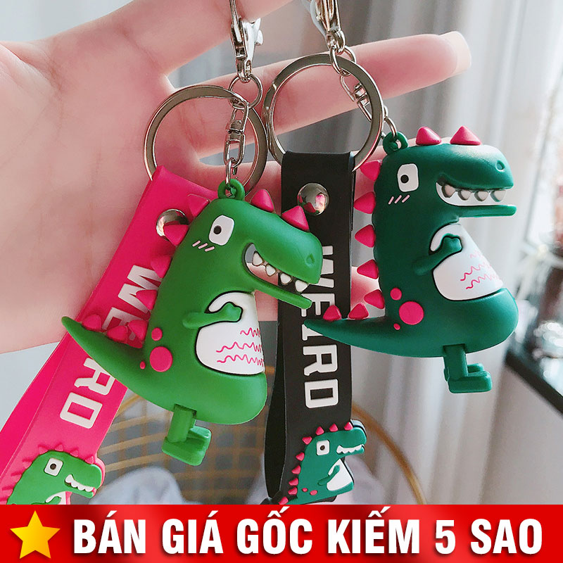 Móc Khóa Treo Balo Khủng Long Kèm Dây P1666 - parisa.vn