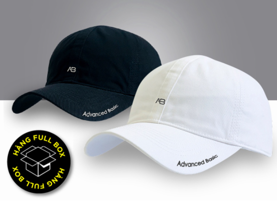 Mũ Lưỡi Trai Không Chóp 2 màu Wavy Cap Nón Kết Phong Cách Đơn Giản