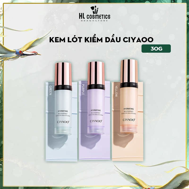 Kem Lót Kiềm Dầu, Dưỡng Ẩm & Làm Đều Màu Da CIYAOO Multi – Effect Hydrating Makeup Base Cream 30G