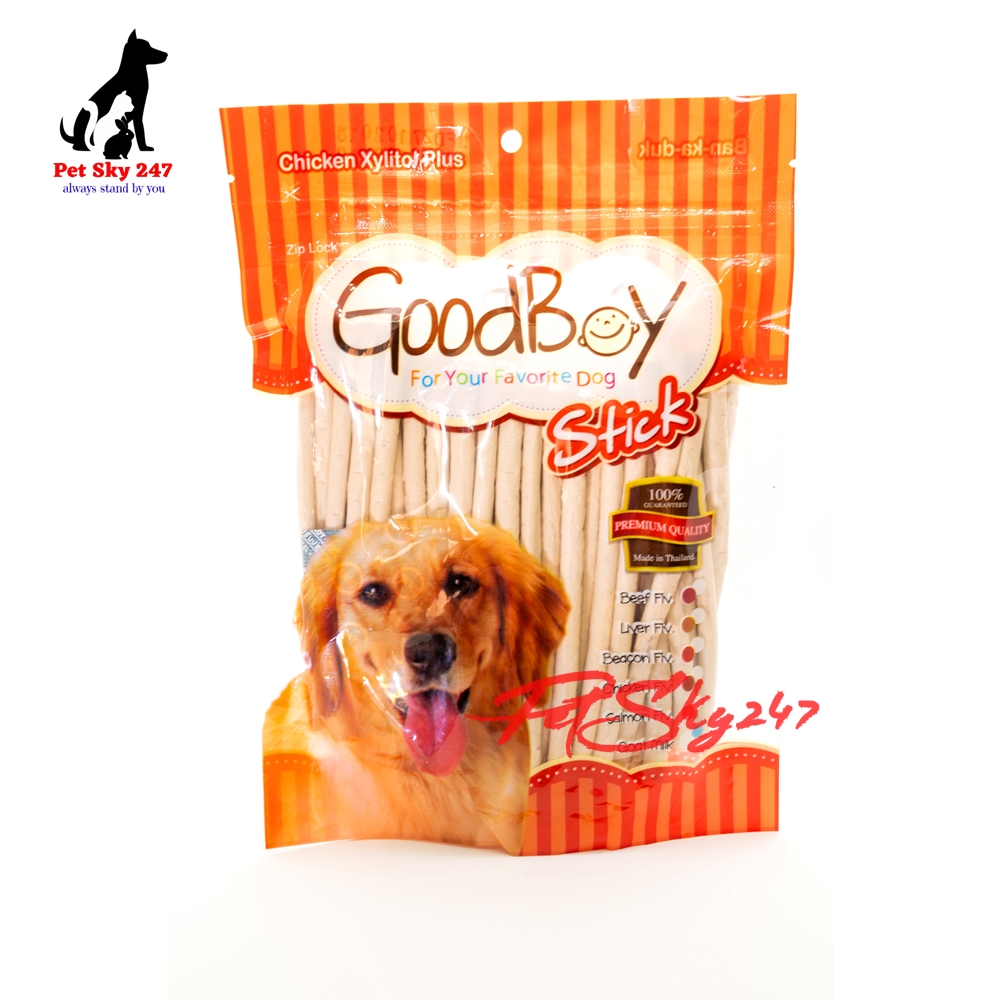 Bánh Thưởng Huấn Luyện Cho Chó Goodboy Hương Sữa Bò Gói 250Gram Thái Lan